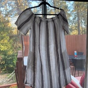 linen flowy dress allenallenusa brand new